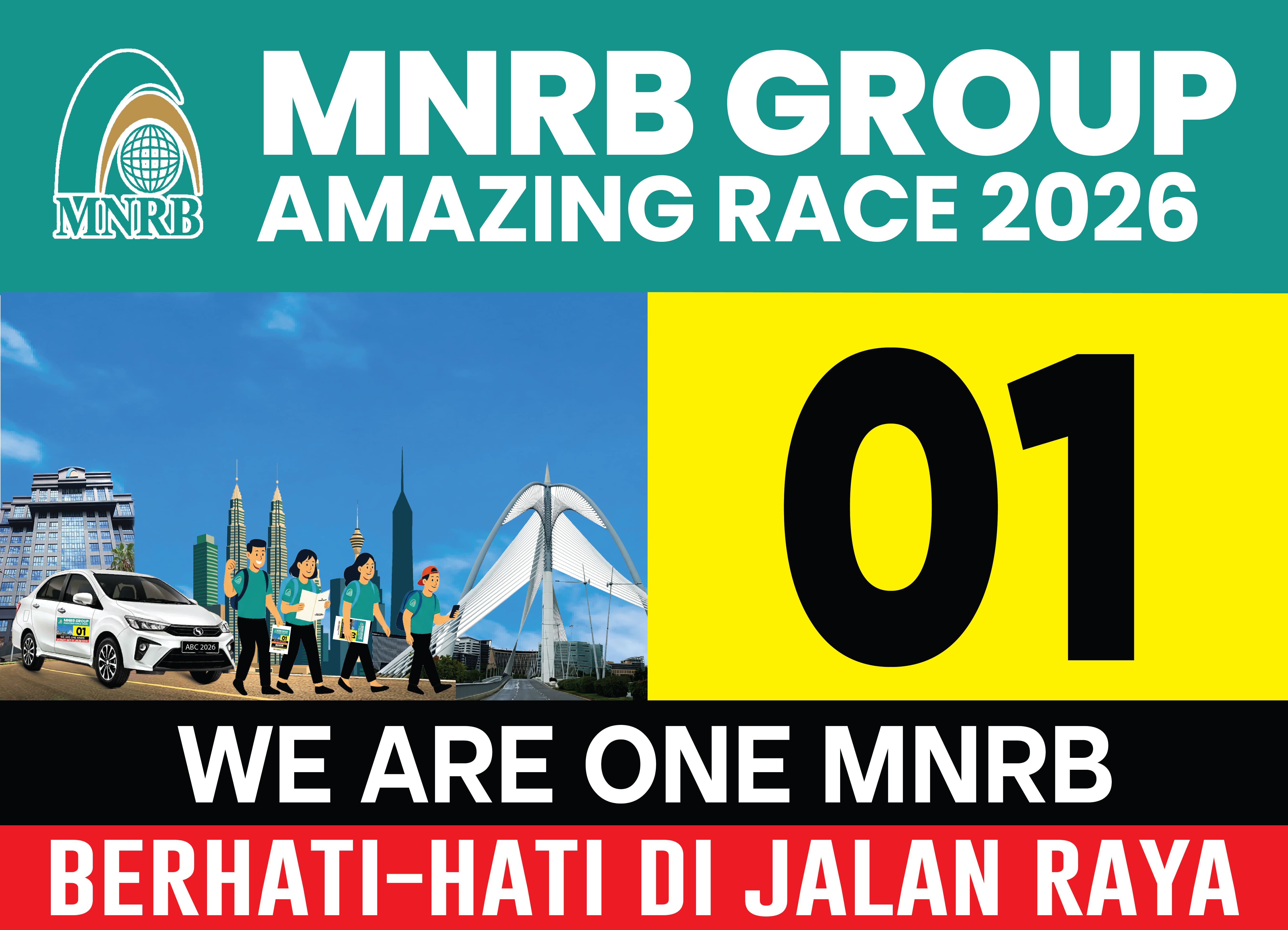 MNRB Group Amazing Race 2026 - We Are One MNRB